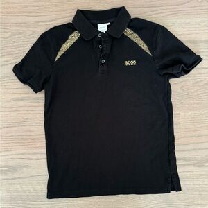 HugoBoss Polo.  14 Youth (gold accents)